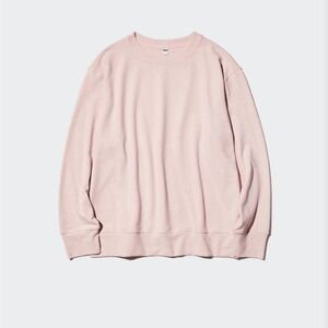 NWT- Uniqlo Women's Light Pink Crew Neck Sweater
